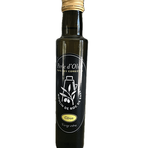huile d’olive aromatisée au citron 25cL
